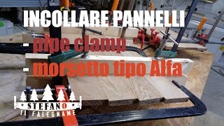 COME INCOLLARE UN PANNELLO IN LEGNO MASSELLO.