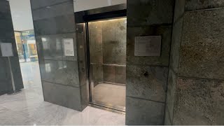 Interesting OTIS Elevator at Two California Plaza in Downtown Los Angeles, CA