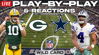 Green Bay Packers vs Dallas Cowboys | Live Play-By-Play & Reactions