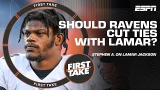 Stephen A.: The Ravens need to trade Lamar Jackson! | First Take
