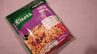 Making Knorr Pasta Sides Teriyaki Noodles (Stove Top)