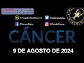 Horóscopo Diario - Cáncer - 9 de Agosto de 2024.