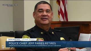 Colonial Heights Police Chief retires amid a police investigation into his alleged actions