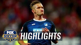 Schmid strikes early to give Hoffenheim 1-0 lead - 2015–16 Bundesliga Highlights