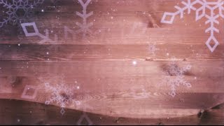 Motionbolt.com - Snowflake On Wood