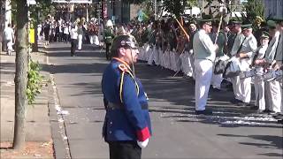 2018 0708 V0 Schützenfest Willich Abnahme des Regimentes