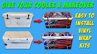 Make Your Old Cooler Look New Again | YETI RTIC & More | DIY Vinyl Wraps