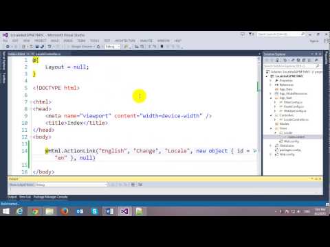 Locale and Internationalization in ASP.NET MVC Framework Locale and Internationalization in ASP.NET MVC Framework