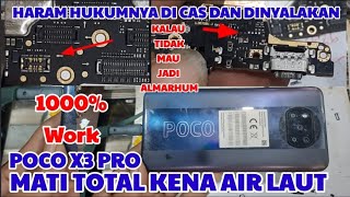 solusi poco x3 pro mati tiba tiba || habis masuk air.