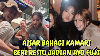 TANGIS BAHAGIA AISAR KAMARI BERI RESTU JADIAN SAMA FUJI