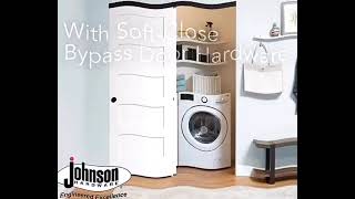 Soft-Close 138FB Sliding Bypass Door Hardware_Laundry Closet in 5ormulator V52