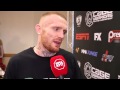 Pre fight interview with Jimmy Walhead at Cage Warriors 68