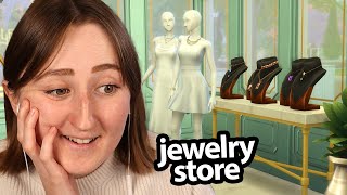 i built a functional *jewelry store* in the sims!