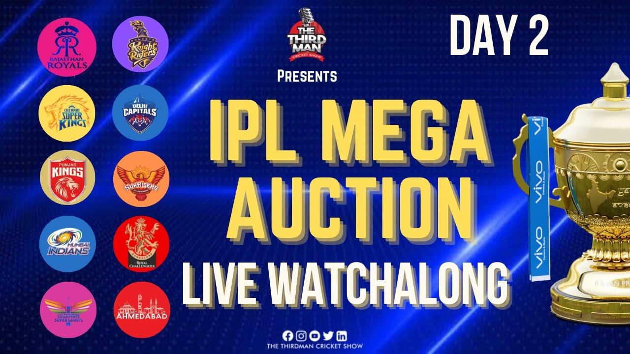 IPL MEGA AUCTION LIVE | #TTMCS #IPLAuction - YouTube