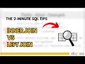 2-Minute SQL Tip: Difference Between INNER JOIN and LEFT JOIN