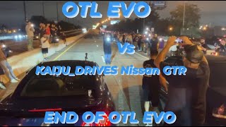 REMATCH OTL  Manny Killer EVO vs FBO+ KAIJU_DRIVES Nissan GTR  $10,000