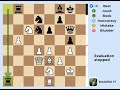 genius stockfish 17 chess game queen pawn game symmetrical variation pseudo catalan