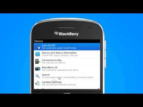 How to activate APN blackberry settings on blackberry handset How to activate APN blackberry settings on blackberry handset
