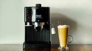 Эспрессо кофеварка DeLonghi BAR 12 F - Espresso \u0026 Latte (Эспрессо и Латте)