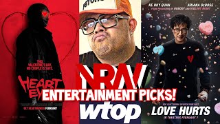 Love Hurts! Heart Eyes! NRW's Kuya P's Entertainment Picks on 103.5 WTOP-FM Radio!