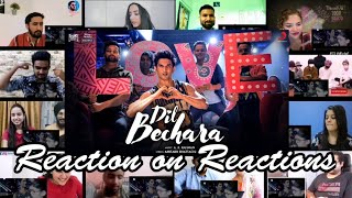 Dil Bechara - Title Track | Susant Singh Rajput | Sanjana Sanghi | Reaction Mashup - ROR
