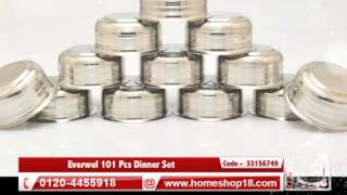 Homeshop18.com - Everwel 101 Pcs Dinner Set