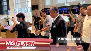 Muhyiddin Tiba Di MIDA Beri Keterangan Isu 3R #MGFlash