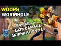 45 Kills 183K Damage Wøøps Evie Paladins Competitive (Diamond) WORMHOLE - Annihilation X15