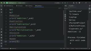 lec 4 Arithmetic operator