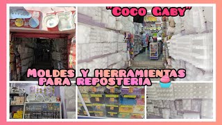 Los Moldes más económico de CDMX, Materias primas y  herramientas para repostería 🧁CocoGaby