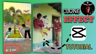 How To Make Clone Effect In Cap Cut || কিভাবে Cap Cat  Clone Effect তৈরি করবেন || Cap Cut Tutorial।।