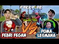 FILM PENDEK FREE FIRE! FEBRI FEGAN VS PUMA LESMANA ! AKTOR VS AKTOR