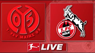 🔴 1. FSV Mainz 05 - 1. FC Köln | Bundesliga 31. Spieltag | Liveradio