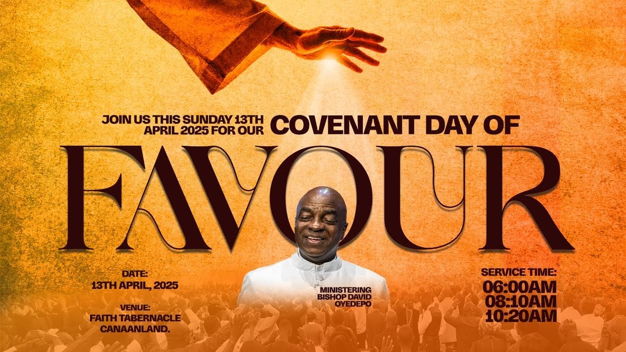 Covenant Day Of Favour Service 13 April 2025 Faith Tabernacle Ota