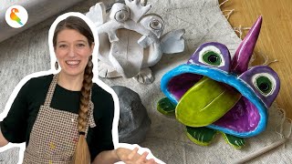 Pinch Pot Monsters | Ceramic Clay Tutorial