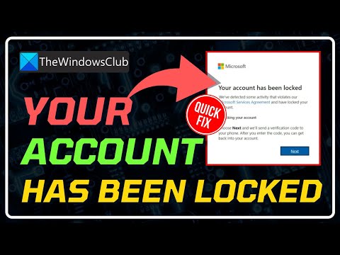 Your Account Has Been Locked – Microsoft