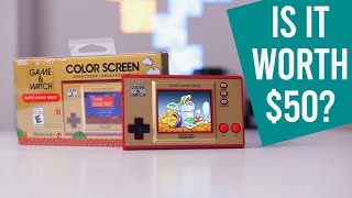 The Best Gift For Retro Gamer | Nintendo Game And Watch Super Mario Bros Review