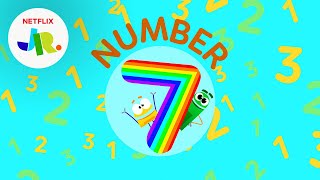 #7 Number Seven 7️⃣ StoryBots: Counting for Kids | Netflix Jr