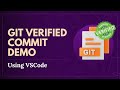 Git Verified Commit With VSCode