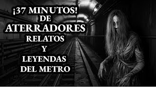 USUAROS Y TRABAJADORES COMPARTEN ATERRADORES RELATOS DEL METRO |Relatos de Terror Reales| Viaje #307