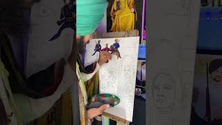 Btao kon he 🙏🤔.#subscribe #support #waheguru #art #painting #shortvideo #trending #viralshorts