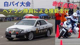 赤灯点灯走行！ベテラン隊員による模範走行 2017.4.2