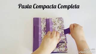 Pasta Compacta Completa com capa para a bíblia removível