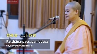 «發趣論»廿四緣 (paṭṭhāna-paccayaniddesa)