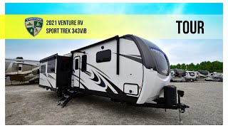 2021 Venture RV Sport Trek Touring Edition 343VIB Bunk House Camper at Southern RV of McDonough, GA