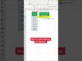 COUNTIF function in Excel! #excel