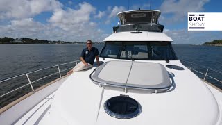 RIVIERA BELIZE 54 DAYBRIDGE - Review and Motor Boat Tour - The Boat Show