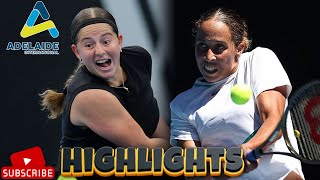 Jelena Ostapenko vs Madison Keys Round 2 Highlights | Adelaide 2025