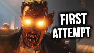 DEAD OF THE NIGHT GAMEPLAY: FIRST ATTEMPT LIVE REACTION (Black Ops 4 Zombies DLC 1 Gameplay)