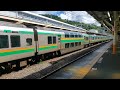 【4k】東海道本線熱海駅・211系普通富士行き発車　2020 08 11